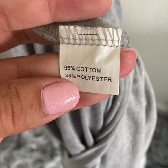 Women's Off Shoulder Jumpsuit Gray Size Small - Picture 5 of 10